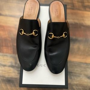 GUCCI Princetown leather slipper